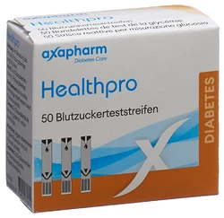 HEALTHPRO-X1 bandelettes de glycémie