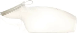 Sundo Urinflasche Frauen 1l mit Deckel milchig-transparent