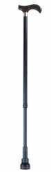 Dr. Cane Metallstock 78-103cm schwarz Derbygriff auf Hartholz, >180kg
