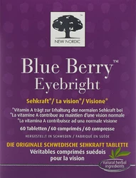 NEW NORDIC Blue Berry Eyebright Tablette