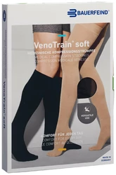 VenoTrain soft A-D KKL2 XL plus/long offene Fussspitze schwarz