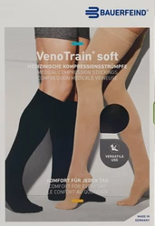 VenoTrain soft A-D KKL2 M normal/short geschlossene Fussspitze schwarz