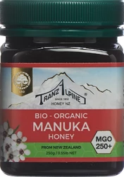 TranzAlpine Manukahonig MGO 250+ Bio