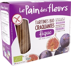 Le Pain des fleurs Knusprige Schnitten Feigen Bio glutenfrei