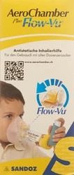 AeroChamber PLUS Flow-Vu mit Maske (1-5 Jahre) gelb