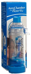 AeroChamber PLUS Flow-Vu ohne Maske blau