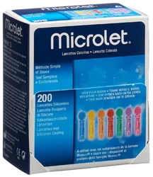 Microlet Lanzetten farbig