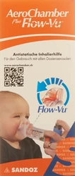 AeroChamber PLUS Flow-Vu mit Maske (0-18 Monate) orange