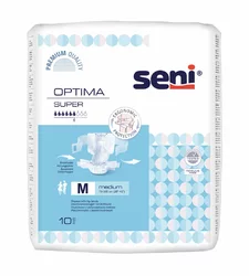 seni Optima Super Vorlagen M mit Hüftbund atmungsaktiv Hüftumfang 70-105cm 6 Tropfen