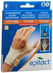 Epitact starre Daumenbandage NACHT S 13-15cm links