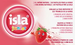 isla Junior Pastillen Erdbeere