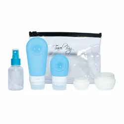 Herba Travel Bag Reise Necessaire Set blau mit Ritter