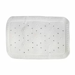 Sundo Badewanne-Einlage 76x35cm Gummi weiss