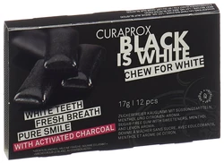 Curaprox Black is White Kaugummi