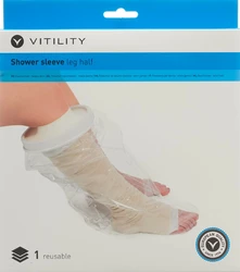 Vitility Duschüberzug halbes Bein