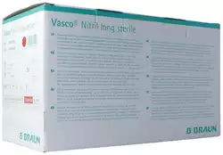 Vasco Nitril Untersuchungs-Handschuhe L long steril ungepudert
