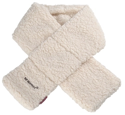Warmies Schal Sherpa beige Kräuter-Füllung