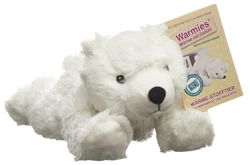 Warmies Stofftier Wärme- Eisbär, Lavendel-Füllung, removable pack