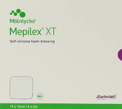 Mepilex Safetac XT 15x15cm steril