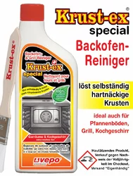 Krust EX special Backofen und Grillreiniger Gel mit Pinsel