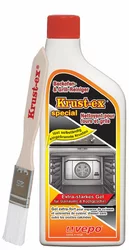 Krust EX special gel nettoyant pour fours et grils avec pinceau
