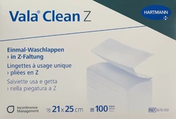 Vala Clean Z Einmal Waschlappen 20x25cm