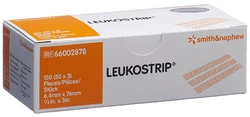 LEUKOSTRIP 6.4mmx76mm 3 Streifen