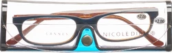 Nicole Diem Lesebrille 2.00dpt Cannes navy