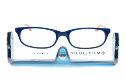 Nicole Diem Lesebrille 2.50dpt Cannes navy