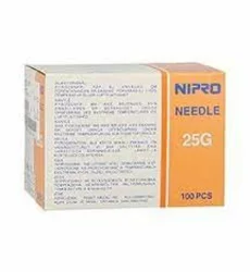 Nipro aiguilles 0.5x16mm 25Gx5/8" orange