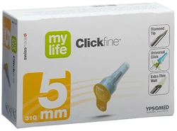 mylife Clickfine aiguilles 5mm 31G