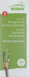 HEIDAK Knospe Moorbirke Betula pubescens Glyc Maz