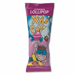Miradent Xylipop Lollipop Erdbeere 25 Stück
