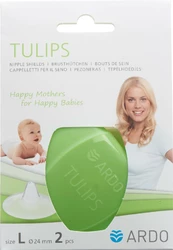 Ardo TULIPS Brusthütchen L Silikon mit Aufbewahrungsbox