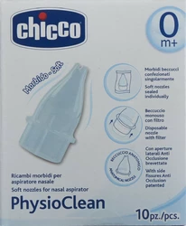 Chicco Physioclean Ersatzteile zu Nasenschleimentferner 0m+