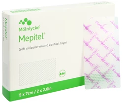 Mepitel Wundauflage 5x7cm Silikon