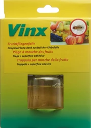 Vinx Fruchtfliegenfalle mit Klebestreifen mit Klebestreifen