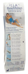 Illa Dusch Schutzfolie 80x40cm Fuss Knie