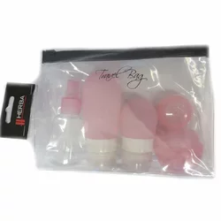 Herba Travel Bag Reise Necessaire Set rosa mit Ritter