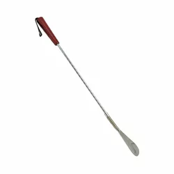 Sundo Schuhanzieher aus Metall mit Feder 65cm mit Holzgriff