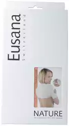 Eusana Schulterwärmer XL ivoire mit Trägerband