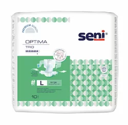 seni Optima Trio changes complets L avec ceinture respirants tour de taille 80-125cm 8 gouttes