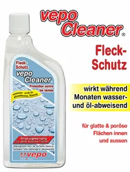 vepoCleaner Fleck-Schutz und Imprägnierung für Flächen