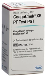 CoaguChek XS PT PST deutsch/italienisch/niederländisch/französisch