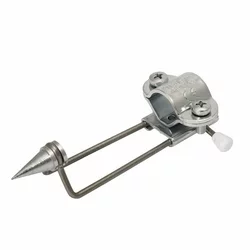 Sahag crampon à glace avec un ardillon pour béquilles et cannes