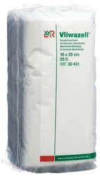 Vliwazell Saugkompresse 10x20cm