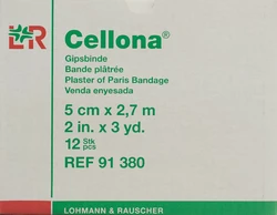 Cellona bandes plâtrées 2.75mx5cm crémeuses
