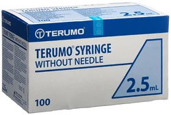 Terumo Injektions-Spritze 3 teilig 2.5ml zentrisch