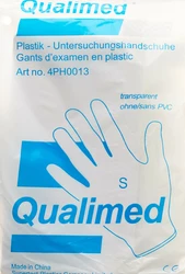Qualimed Plastik Handschuhe Frauen