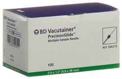 Vacutainer Kanüle 21G 0.8x38mm grün